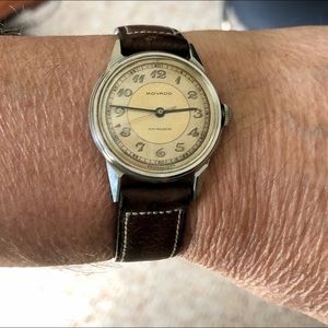 SWITZERLAND Vintage Mens 1930s MOVADO Mechanical
